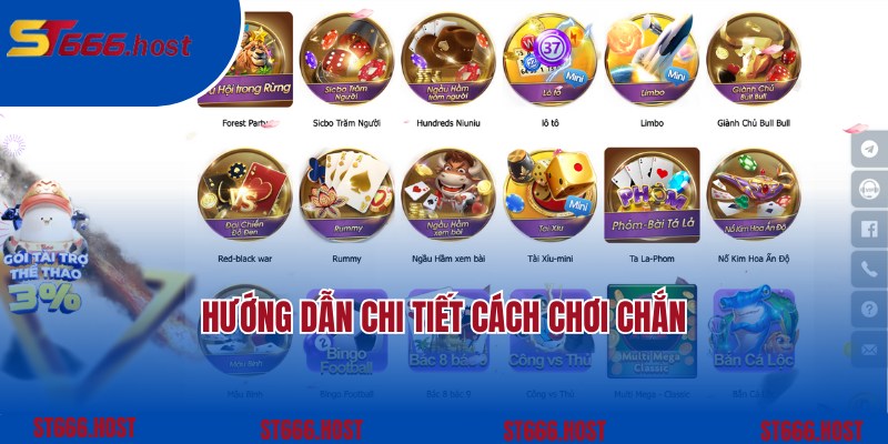 Chi tiết cách chơi Chắn nhanh chóng cùng website ST666